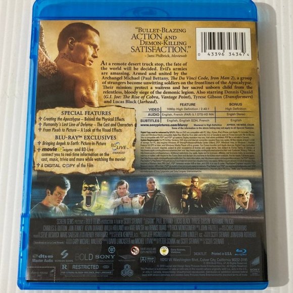 Legion (Blu-ray Disc, 2010) - Picture 4 of 4